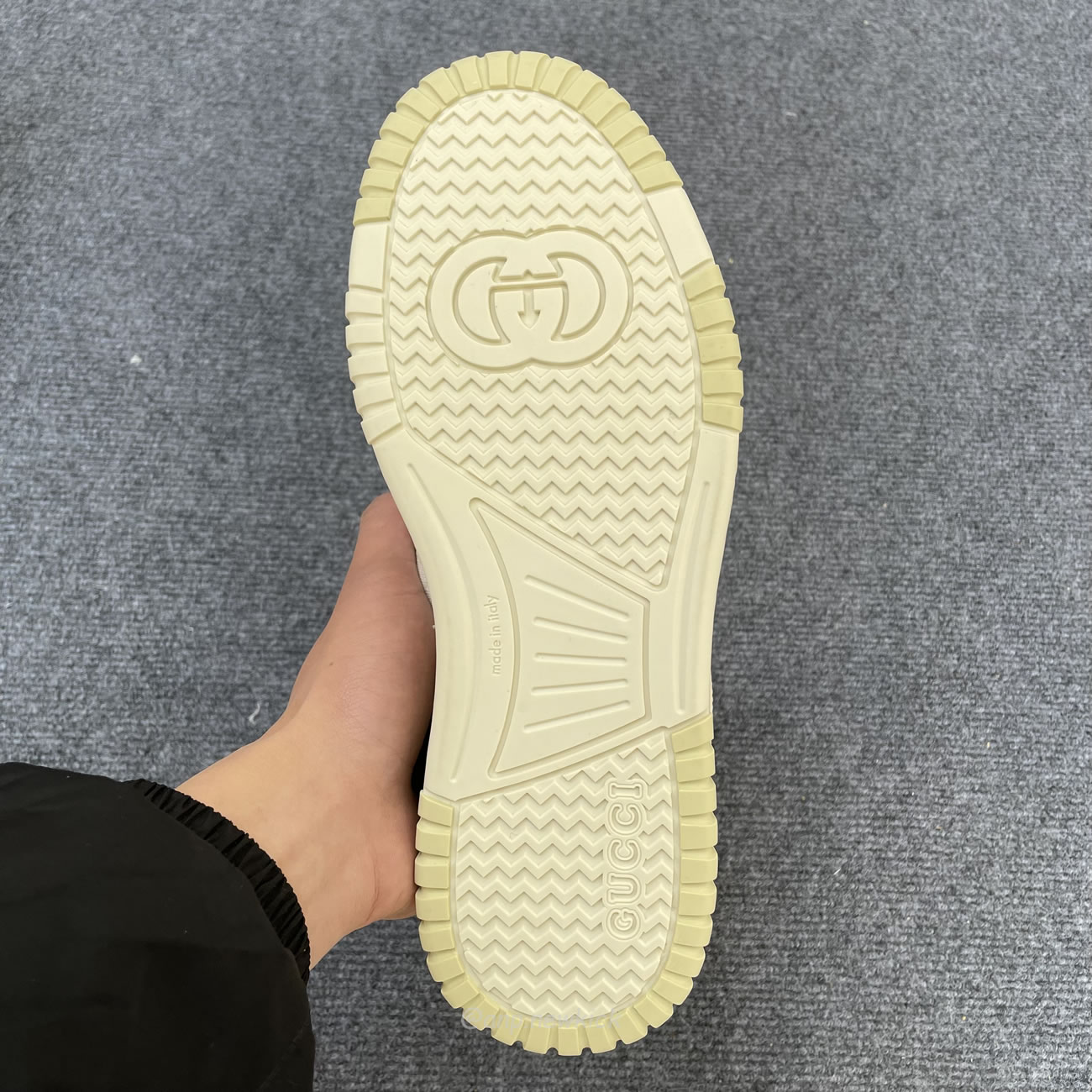 Gucci Re Web Gg Supreme Canvas Beige White 816818 Fad7v 9055 (3) - www.newkick.vip